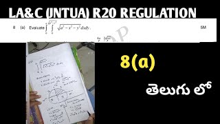 Evaluate  ∫ _0to^a \u0026 ∫_0to√a^2-y^2 (√a^2-x^2-y^2)dxdy #multipleintegrals #jntua