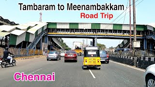 Chennai Tambaram to Meenambakkam Road Trip / Tamilnadu - India /  MG Traveller