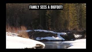 BIGFOOT Spotted In Calgary?!!! Family Catches One On Camera! #bigfoot