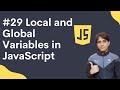 29 Local and Global Variables in JavaScript in Hindi | Shubham Jangid