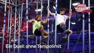 Leonardo Calderón vs. Benni Grams: Ein Duell ohne Tempolimit | Ninja Warrior Germany Allstars 2022