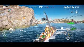 Warships Mobile 2 - Caio Duilio Cruiser, 3 turrets, F35B STOVL Gameplay