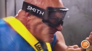 Jim Cantore Stands Up to Category 5 Wind Speeds