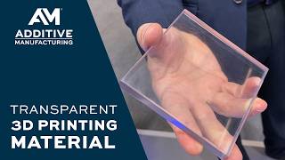 Transparent 3D Printing with New PETG Material