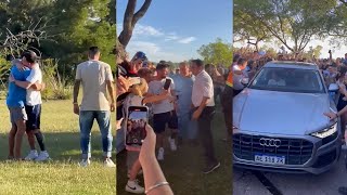 Lionel Messi Arrives In His Hometown Rosario After Winning The World Cup 2022