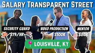 How Much Do You Make? Kentucky📍Salary Transparent Street ™️