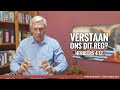 Verstaan ons dit reg? - Past. Frik Weideman | Menorah Tabernakel