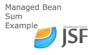 Managed Bean Sum Example
