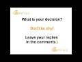 refstyle what is your decision... clip 481