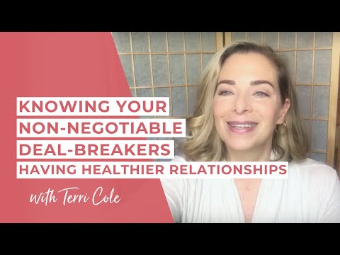 What are some non-negotiables in a relationship?