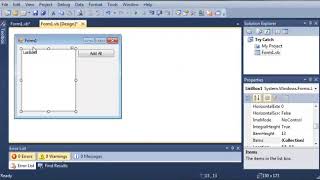 Visual Basic Tutorial 133 Introduction To Try Catch