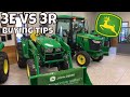 John Deere 3E vs 3R!