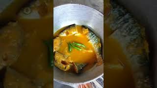 সরষে বাটা দিয়ে মাছের ঝাল😊🔥#foodvlog #foodlover #family #cooking #shorts #shorts