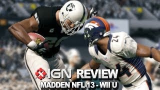 Madden NFL 13 Wii U Video Review - IGN Reviews
