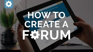 How To Create A Forum