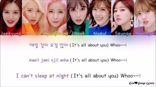 RAINBOW (레인보우) - Whoo! [Color Coded Lyrics] (ENG/ROM/HAN)