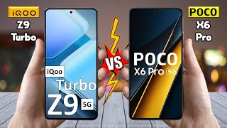 iQOO Z9 Turbo Vs Poco X6 Pro - Full Comparison 🔥 Techvs