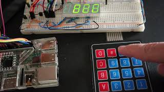 Raspberry Pi 3 Digit LED 7 Segment Countdown Timer