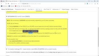 Master the mainframe Part Two Challenge 10