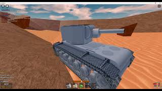 Playing as the unreleased KV-2 in Armored Patrol