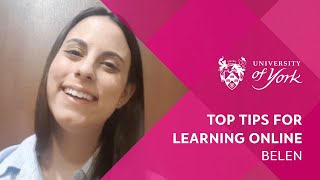 Top tips for learning online