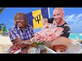 Homemade BAJAN BLACK PUDDING and PIGS HEAD Souse in Barbados!