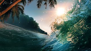 Relaxing Music to Chill with Ocean Waves  Beautiful Piano, Sleeping Wave Sounds