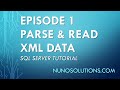 SQL Server - Parse/Read XML Data
