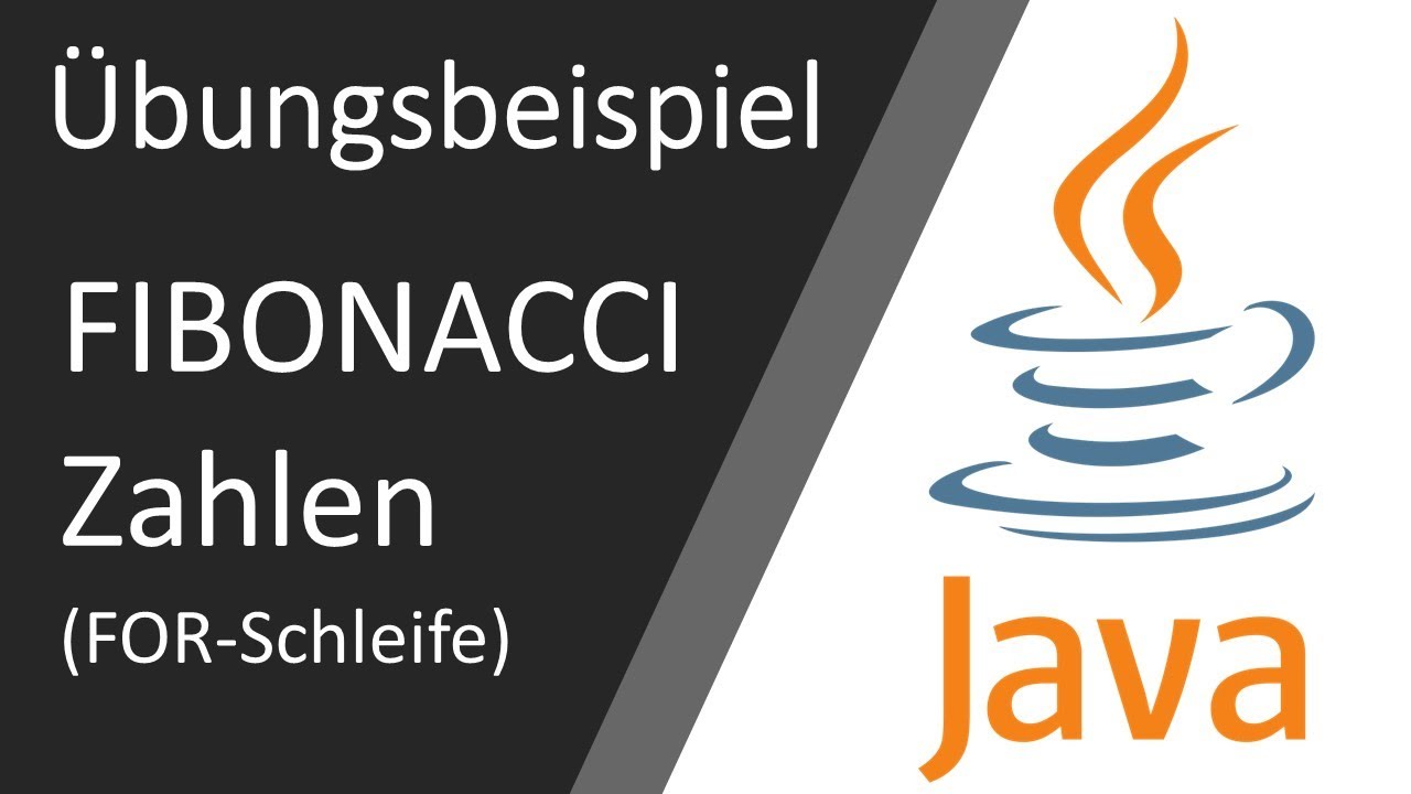 JAVA FIBONACCI Übungsbeispiel [JAVA Tutorial] - YouTube