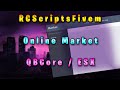 QBCore / ESX - Online Market System | RCScriptsFiveM