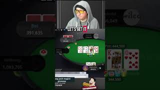 Cracking Aces and scoring over a million chips on PokerStars