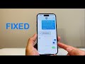 How to Fix iPhone Sending Green Messages