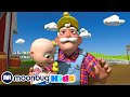 CoComelon Bahasa Indonesia | Kakek Macdonald | Kartun anak anak | Moonbug Kids Indonesia