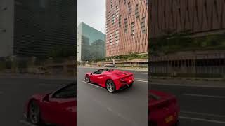 Ferrari F 8 Spyder Luxury Supercar Street Drive