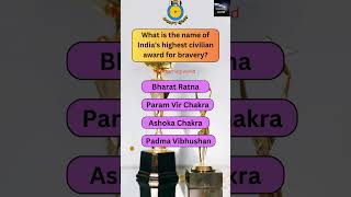 India's highest civilian award for bravery #shorts #india #award