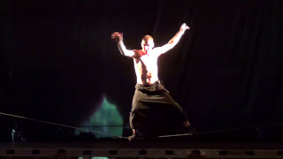 Julien Desforges Open Stage Slackline Performance @ Europeen Juggling Convention 2012