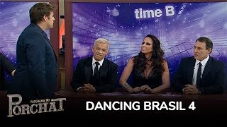Jurados analisam disputa entre as estrelas do Dancing Brasil