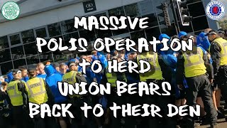 Massive Polis Operation to Herd Union Bears Back to Their Den - Celtic 1 - Range