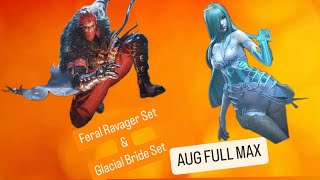 Feral Ravager & Glacial Bride Set | AUG MAX OUT | ❤️ PUBG MOBILE ❤️