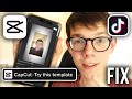 How To Fix CapCut Template Not Showing In TikTok - Full Guide