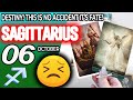 Sagittarius ♐😲¡DESTINY! THIS IS NO ACCIDENT IT’S FATE!👀🌎 horoscope for today OCTOBER 6 2024 ♐ tarot