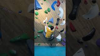 萬華新區V4路線全記錄-3#bouldering #climbing #抱石 #攀岩 #flash #campus