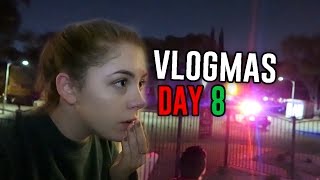POLICE ACTION OUTSIDE MY APARTMENT!! NO CLICKBAIT!! // Vlogmas Day 8