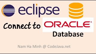 How to Connect to Oracle Database in Eclipse IDE