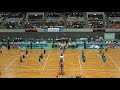 2015年ih バレーボール 女子 決勝 九州文化（長崎）vs 文京学院大女（東京）④