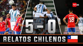 Chile 0 - 5 Argentina | Preolímpico Sub 23  (Relatos Chilenos-Resumen Completo-30/01/2024)