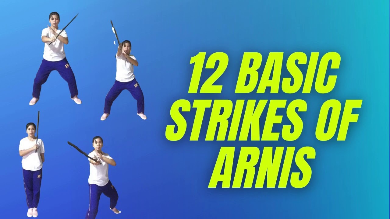 12 Basic Strikes Of Arnis | Online Class - YouTube