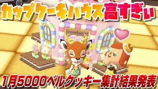 【ポケ森】「カップケーキハウス」\u0026「アニマルもこもこウェア」チェック！1月5000ベルクッキー集計結果発表も！