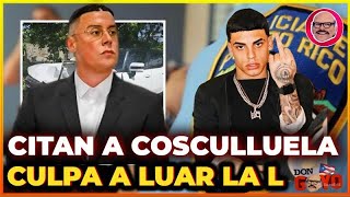 Citan a COSCULLUELA a los tribunales y culpa a Luar la L