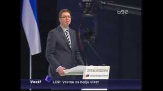 SNS jednoglasno -- Vučić predsednik stranke